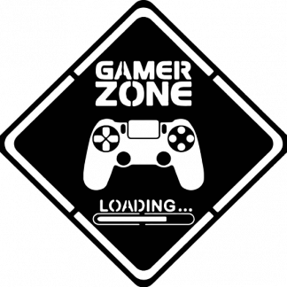 GAMER ZONE LOADING DECAL