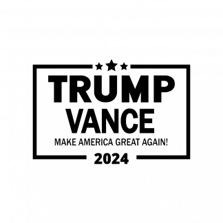 TRUMP VANCE 2024 MAGA DECAL