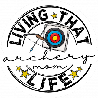 LIVING THAT ARCHERY MOM LIFE DECAL