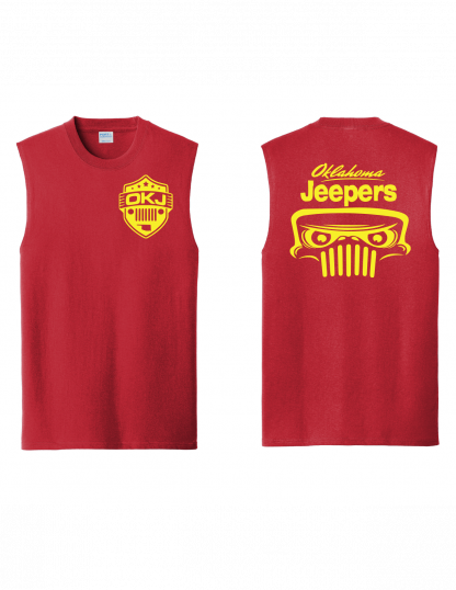 OKLAHOMA JEEPERS SLEEVELESS TEE