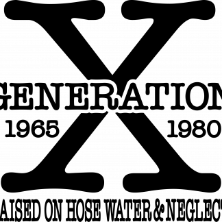GENERATION X DECAL