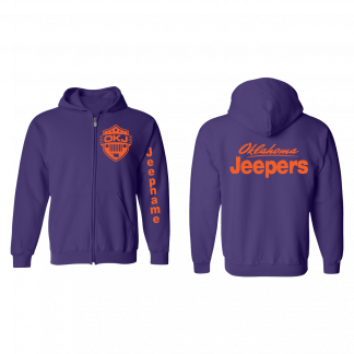 OKLAHOMA JEEPERS FULL-ZIP HOODIE