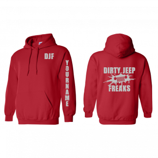 DIRTY JEEP FREAKS PULL OVER HOODIE
