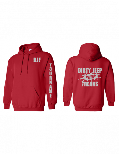 DIRTY JEEP FREAKS PULL OVER HOODIE