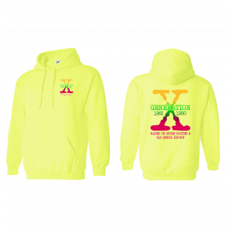GENERATION X OMBRE PULL OVER HOODIE