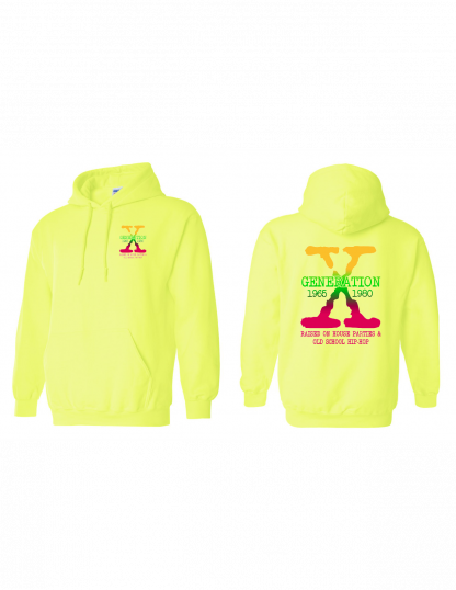 GENERATION X OMBRE PULL OVER HOODIE