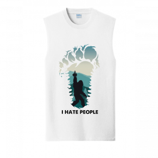 I HATE PEOPLE SLEEVELESS TEE