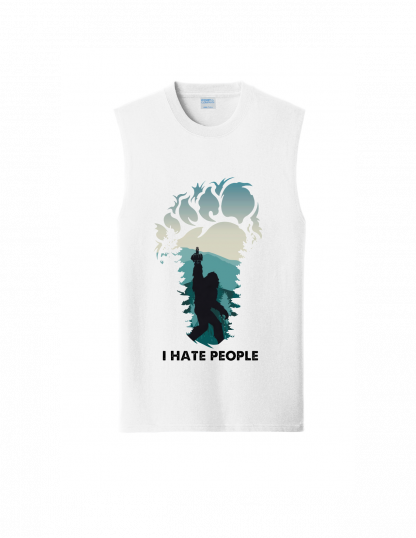 I HATE PEOPLE SLEEVELESS TEE